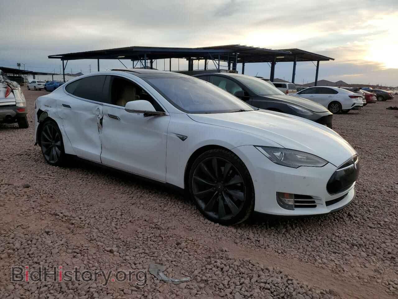 2015 TESLA MODEL S - VIN: 5YJSA1H43FF087437 - Фото 4