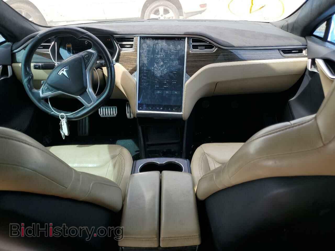 2015 TESLA MODEL S - VIN: 5YJSA1H43FF087437 - Фото 8