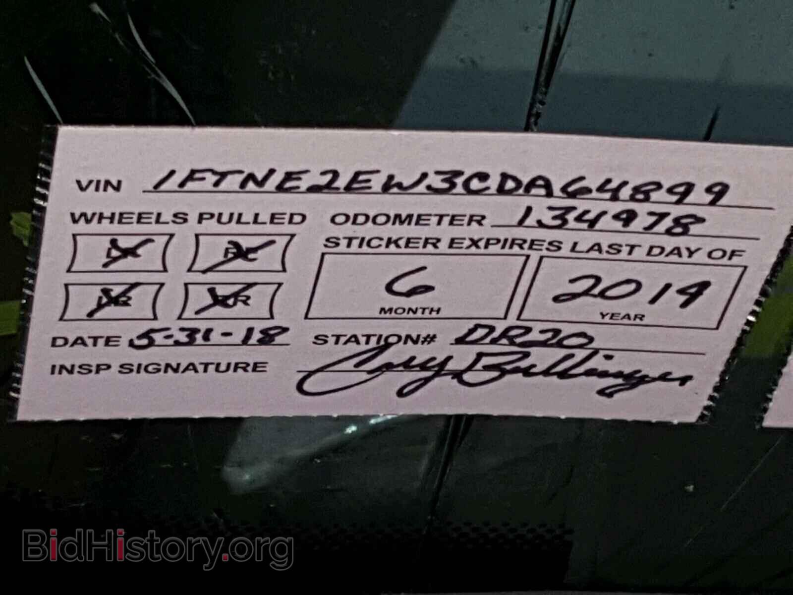2012 FORD ECONOLINE - VIN: 1FTNE2EW3CDA64899 - Photo 9