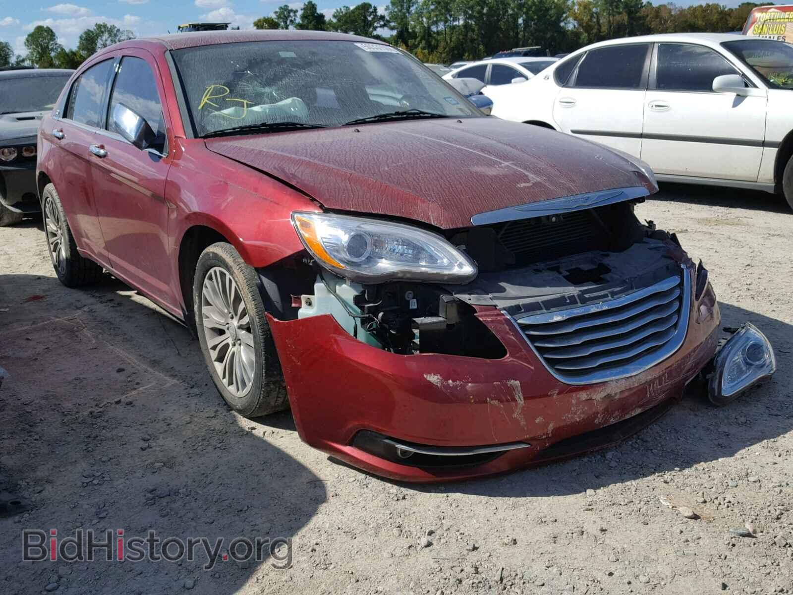 Фотография 1C3CCBCG9CN307719 - CHRYSLER 200 2012