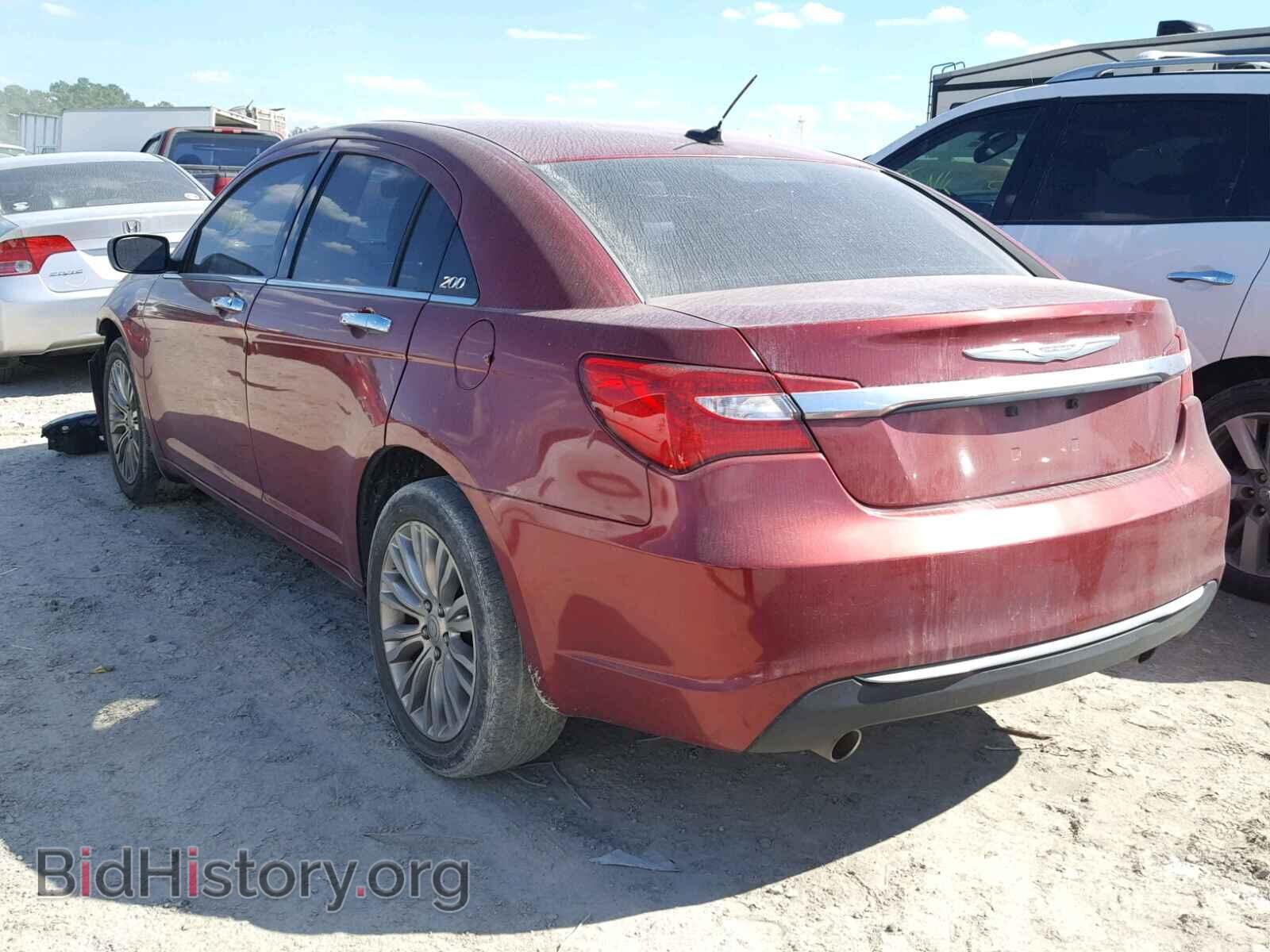 2012 CHRYSLER 200 - VIN: 1C3CCBCG9CN307719 - Фото 3