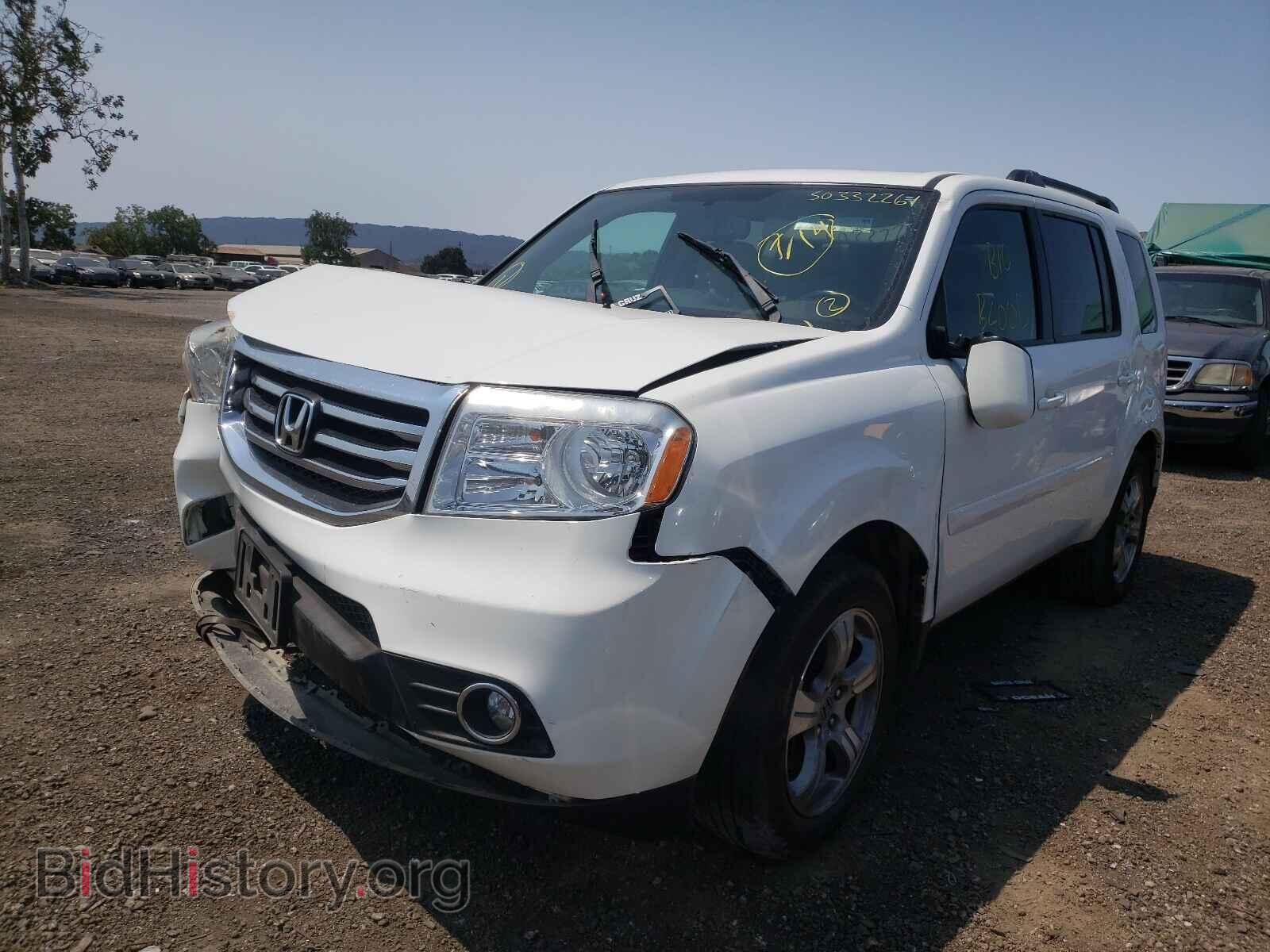 2013 HONDA PILOT - VIN: 5FNYF3H61DB038484 - Фото 2