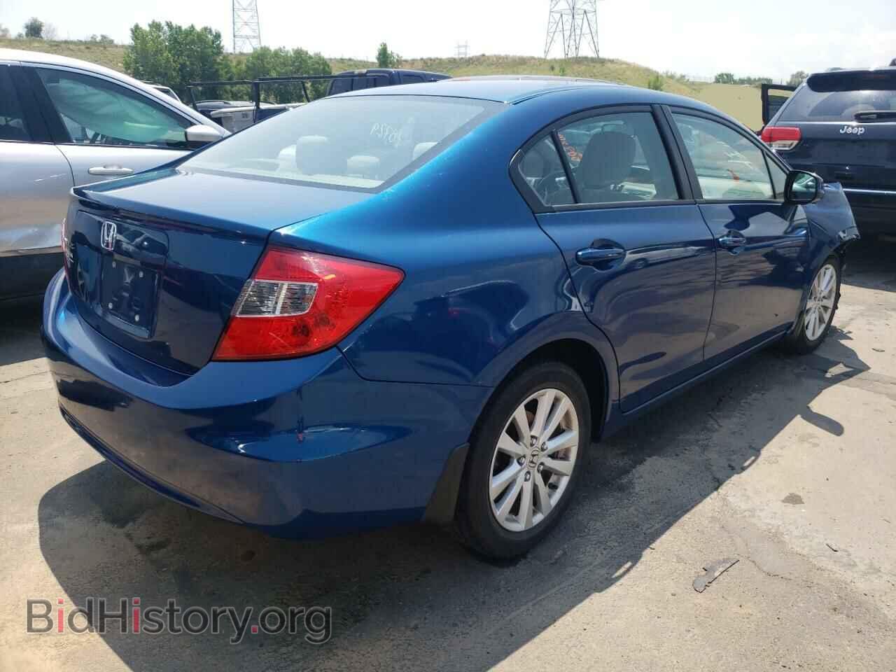 2012 HONDA CIVIC - VIN: 2HGFB2F84CH531216 - Фото 4