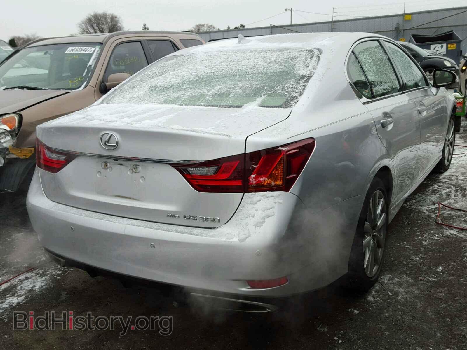 2013 LEXUS GS350 - VIN: JTHCE1BL9D5017768 - Фото 4