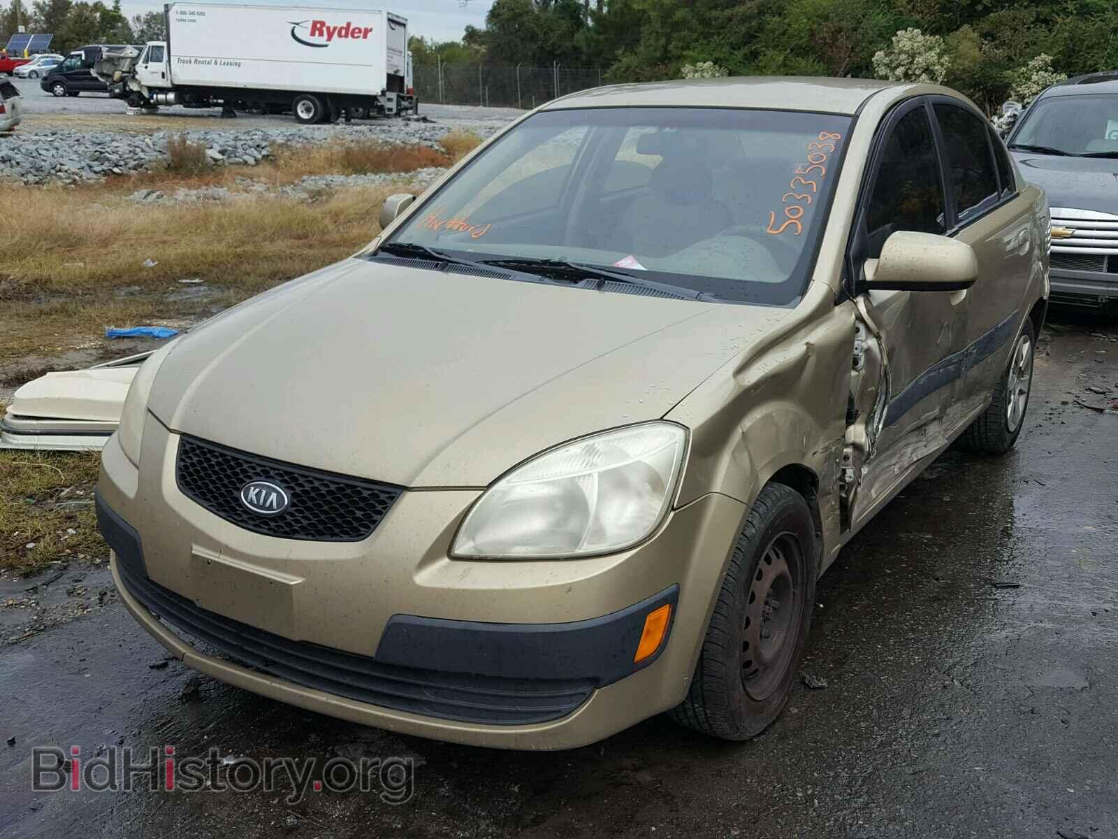 2007 KIA RIO BASE - VIN: KNADE123976251040 - Фото 2