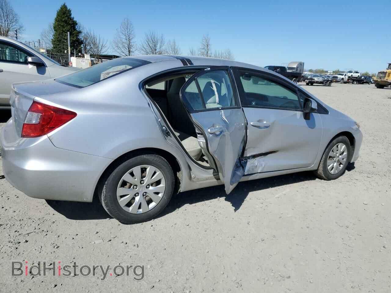2012 HONDA CIVIC - VIN: 19XFB2F50CE363946 - Фото 3