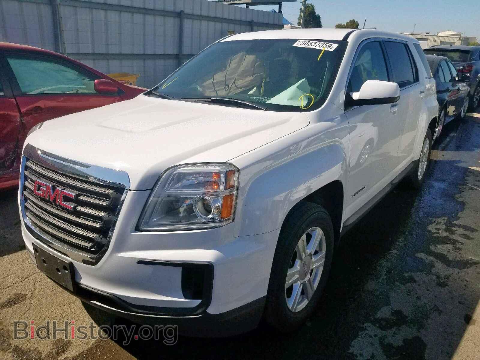 2016 GMC TERRAIN SL - VIN: 2GKALMEK6G6135910 - Фото 2