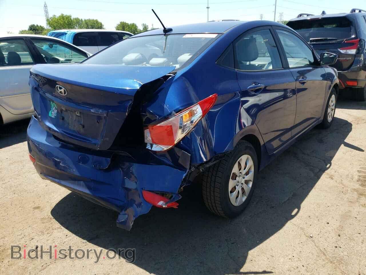 2015 HYUNDAI ACCENT - VIN: KMHCT4AE1FU802236 - Фото 4