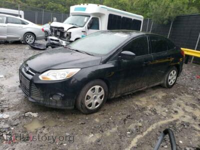 2014 Ford FOCUS Focus S, черный — VIN 1FADP3E20EL309746, Copart