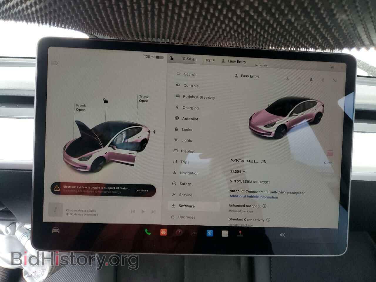 2022 TESLA MODEL 3 - VIN: 5YJ3E1EA7NF373311 - Photo 9