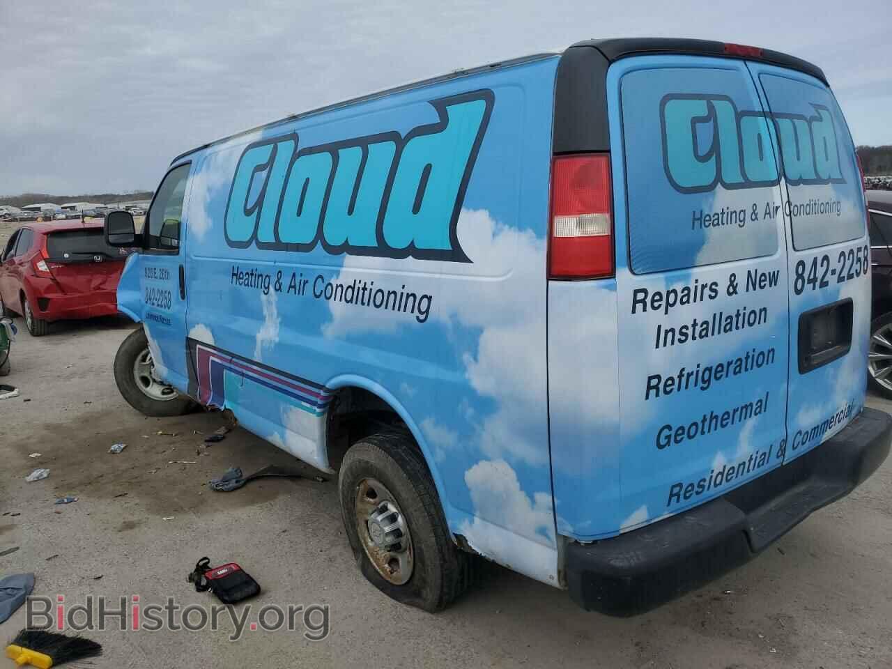 2010 CHEVROLET EXPRESS - VIN: 1GCZGFDA4A1154750 - Фото 2