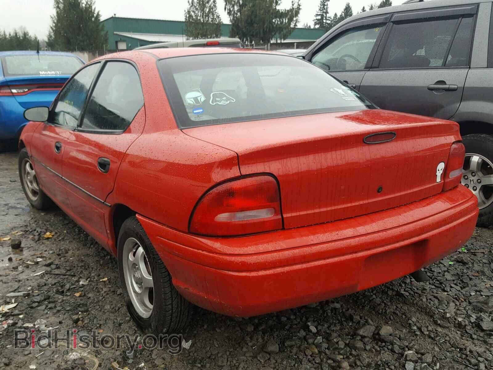 1997 DODGE NEON - VIN: 1B3ES27C2VD257335 - Фото 3