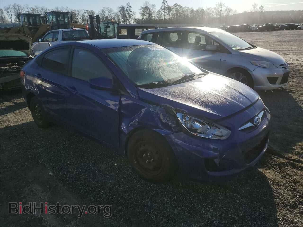 2013 HYUNDAI ACCENT - VIN: KMHCT4AE0DU464423 - Фото 4