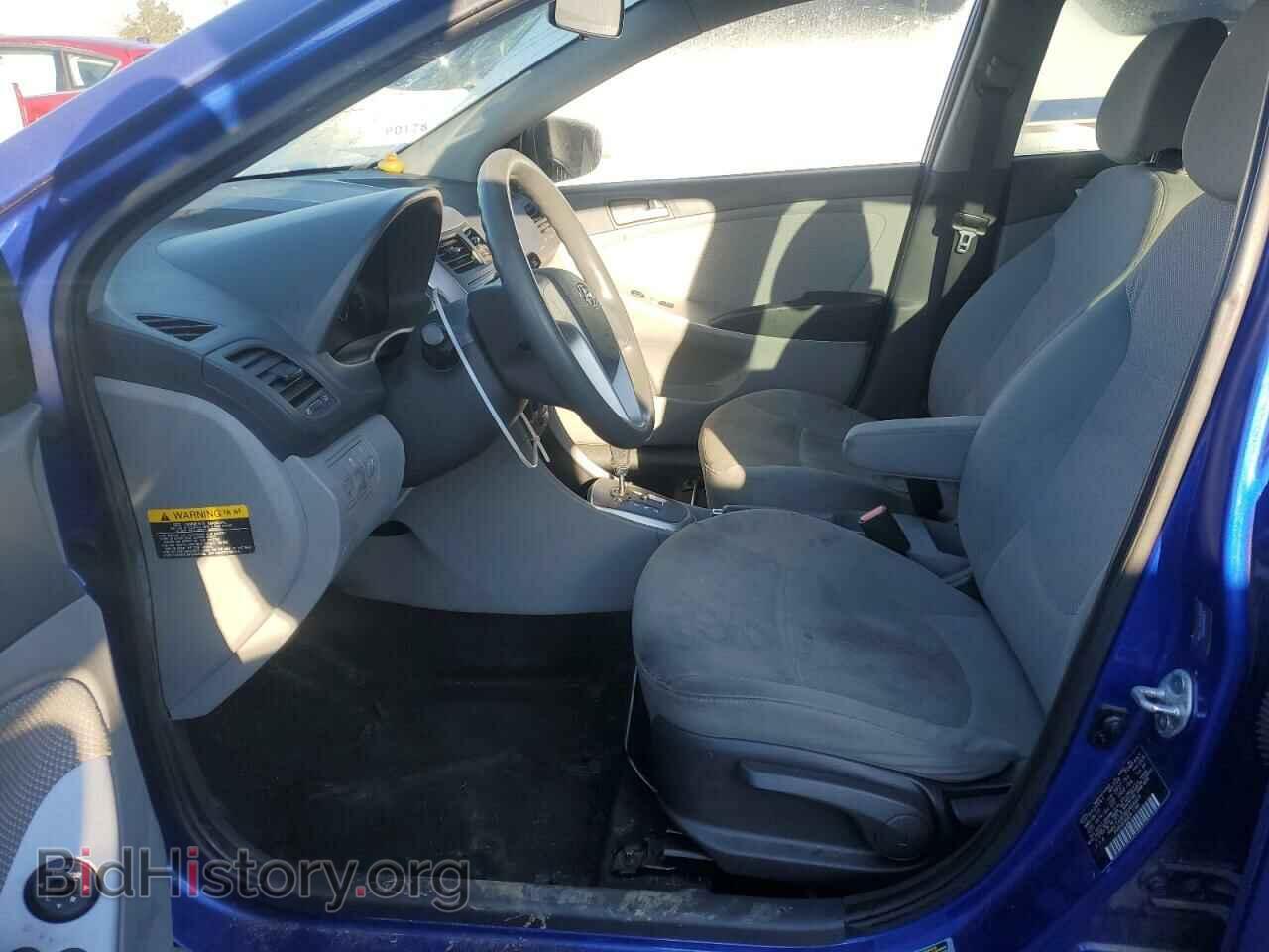 2013 HYUNDAI ACCENT - VIN: KMHCT4AE0DU464423 - Фото 7