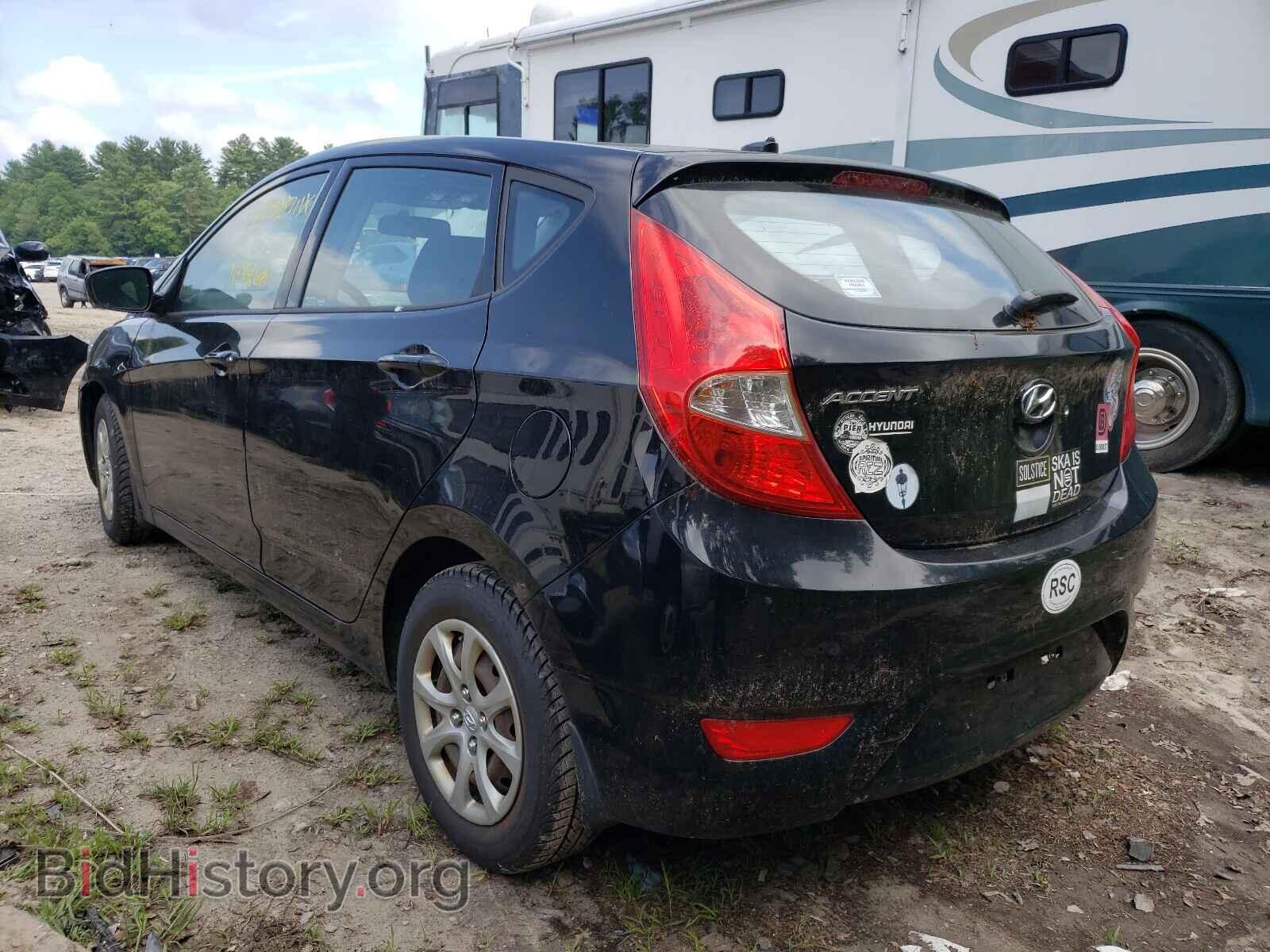 2012 HYUNDAI ACCENT - VIN: KMHCT5AEXCU047203 - Фото 3