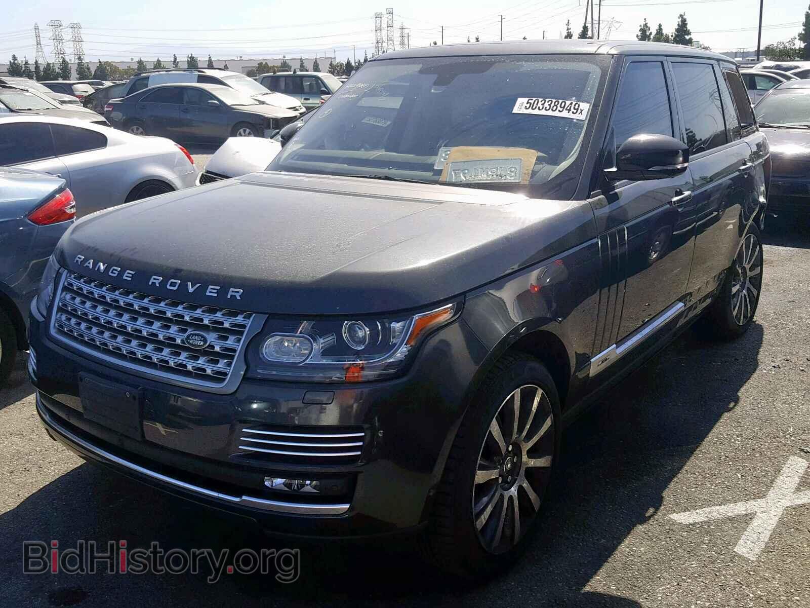 2016 LAND ROVER RANGE ROVE - VIN: SALGV3EF4GA270120 - Photo 2