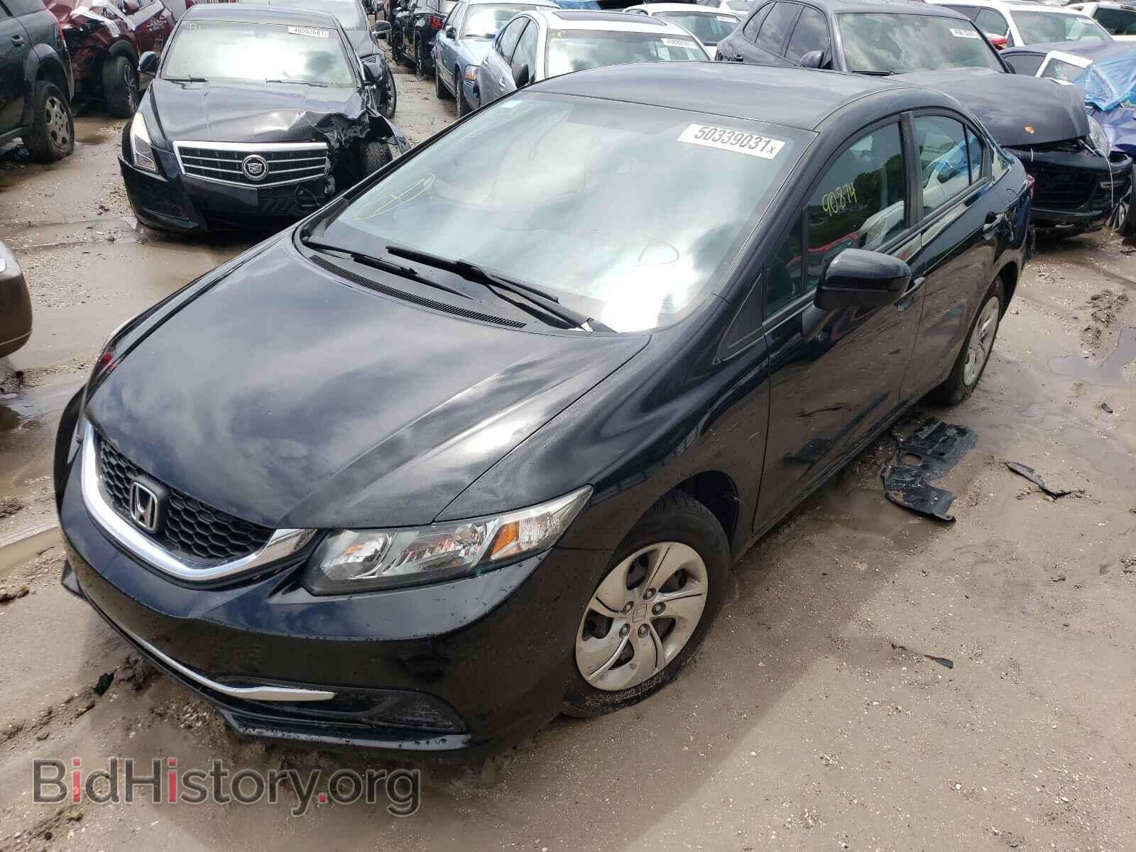 2014 HONDA CIVIC - VIN: 19XFB2F56EE201824 - Фото 2