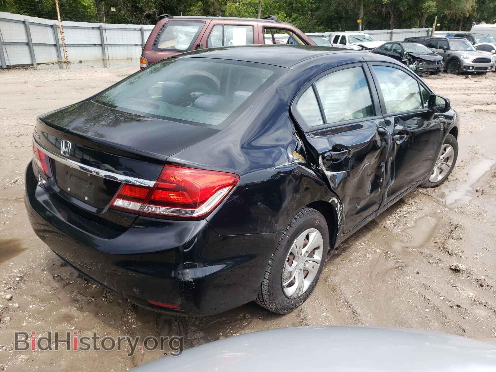 2014 HONDA CIVIC - VIN: 19XFB2F56EE201824 - Фото 4