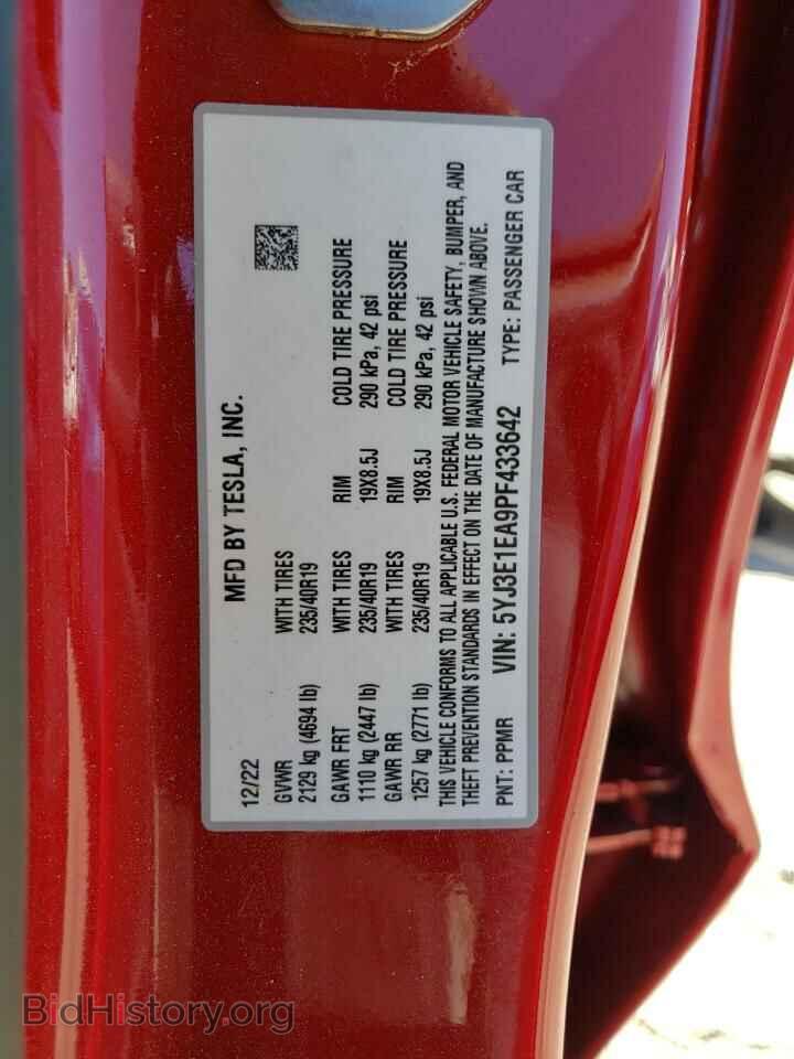 2023 TESLA MODEL 3 - VIN: 5YJ3E1EA9PF433642 - Photo 12