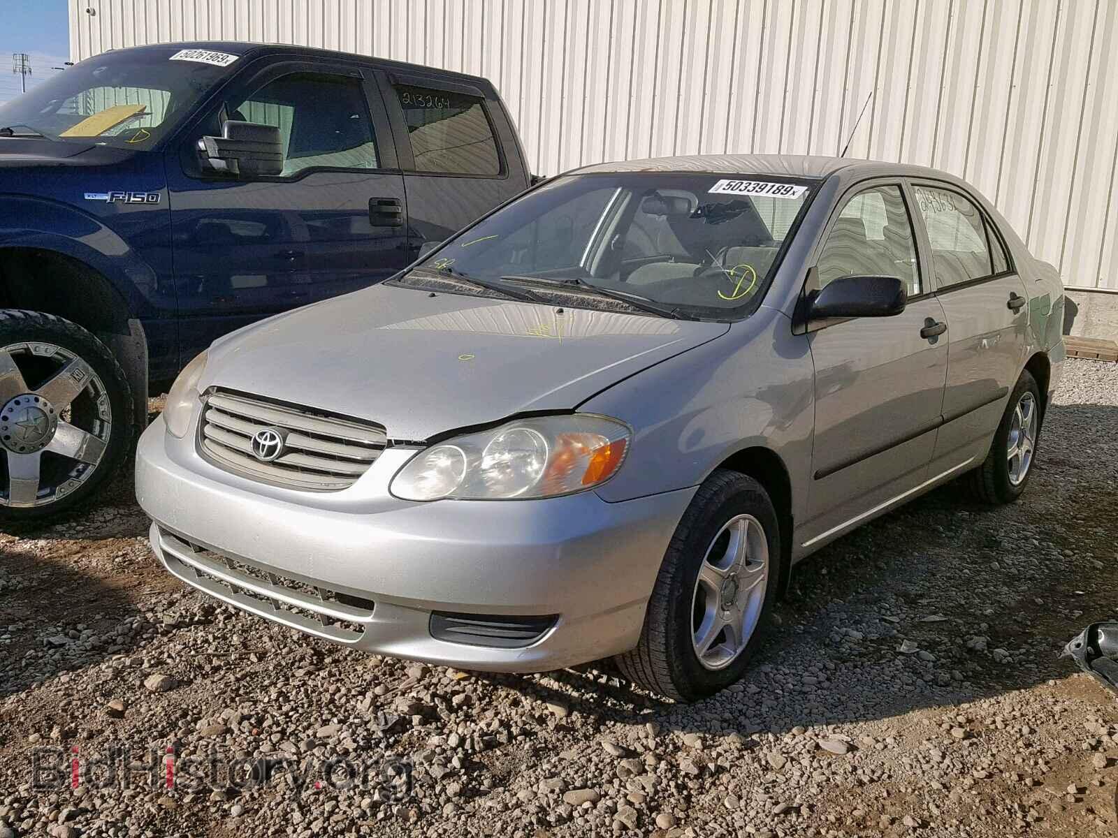 2003 TOYOTA COROLLA - VIN: 2T1BR32E03C713788 - Фото 2