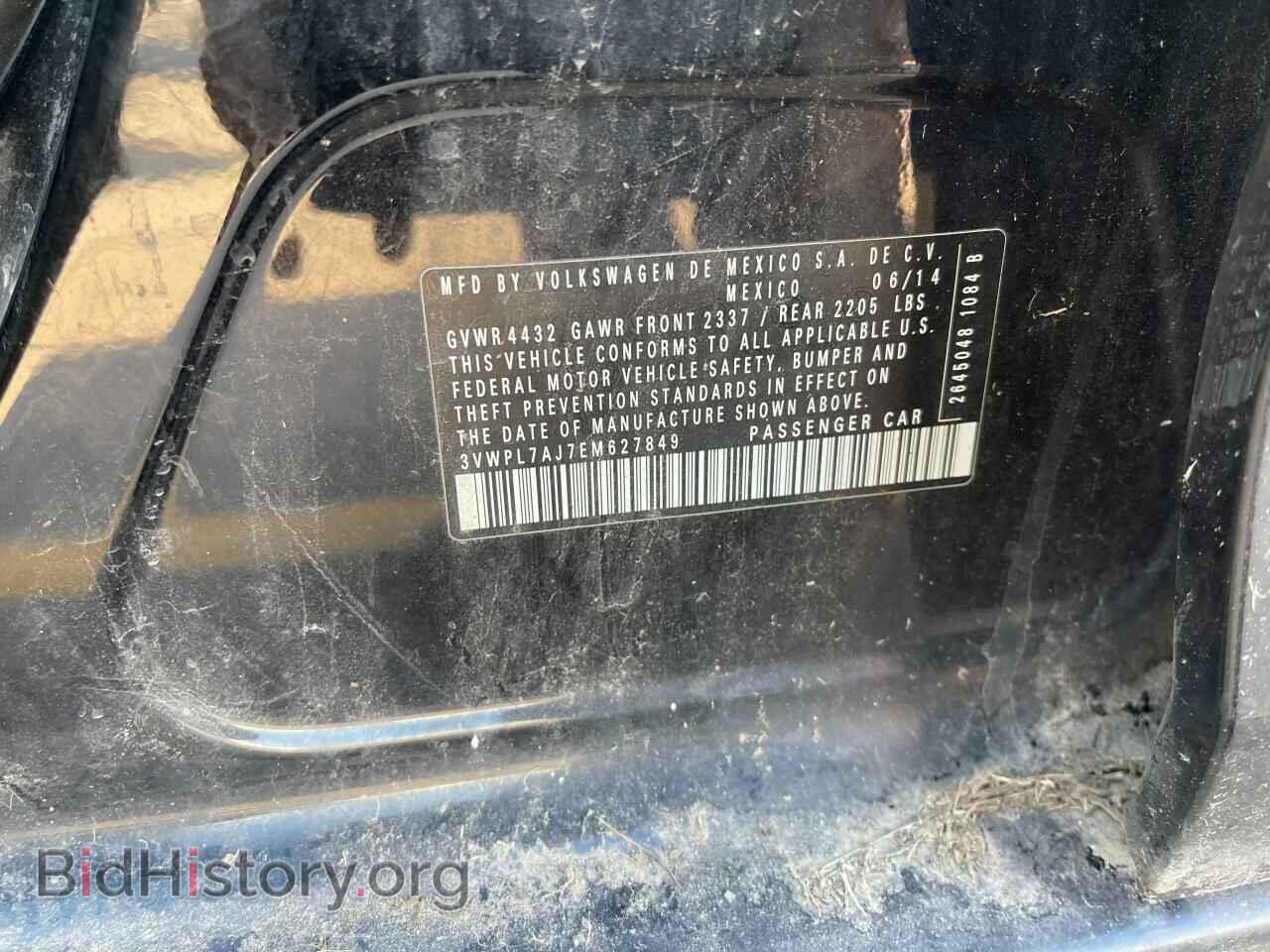 2014 VOLKSWAGEN JETTA - VIN: 3VWPL7AJ7EM627849 - Фото 10