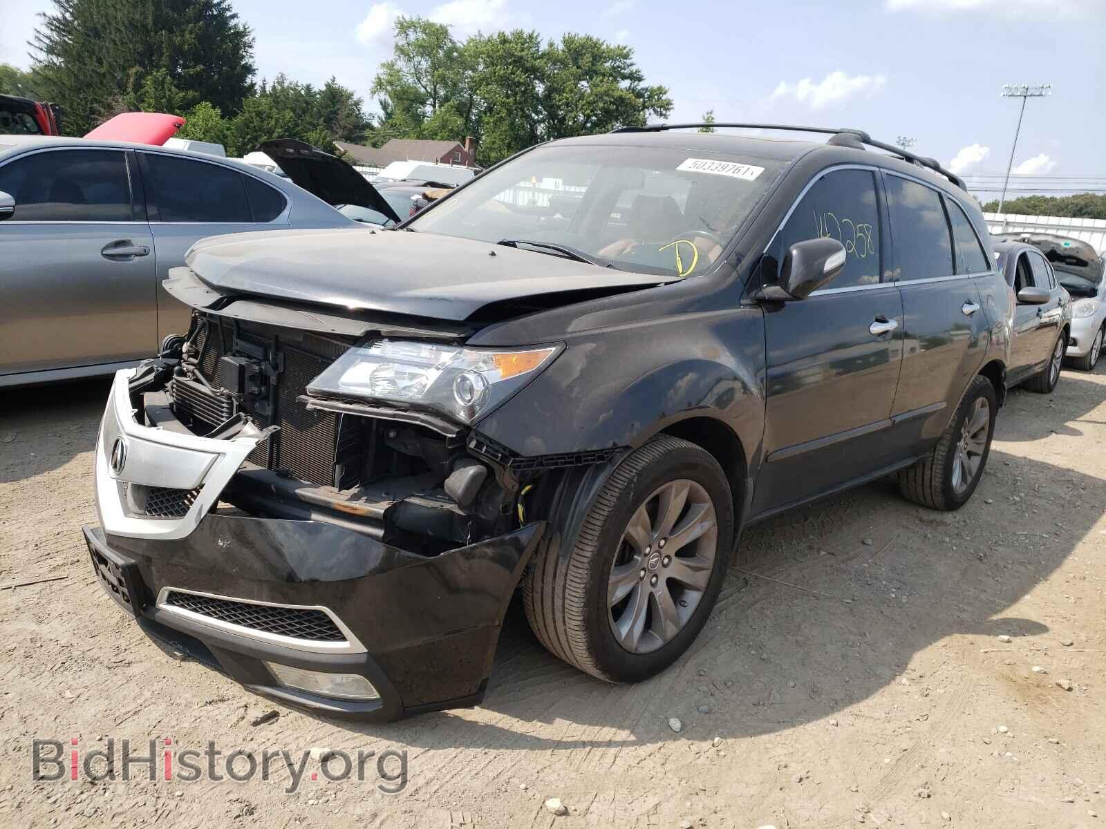 2011 ACURA MDX - VIN: 2HNYD2H51BH500552 - Фото 2