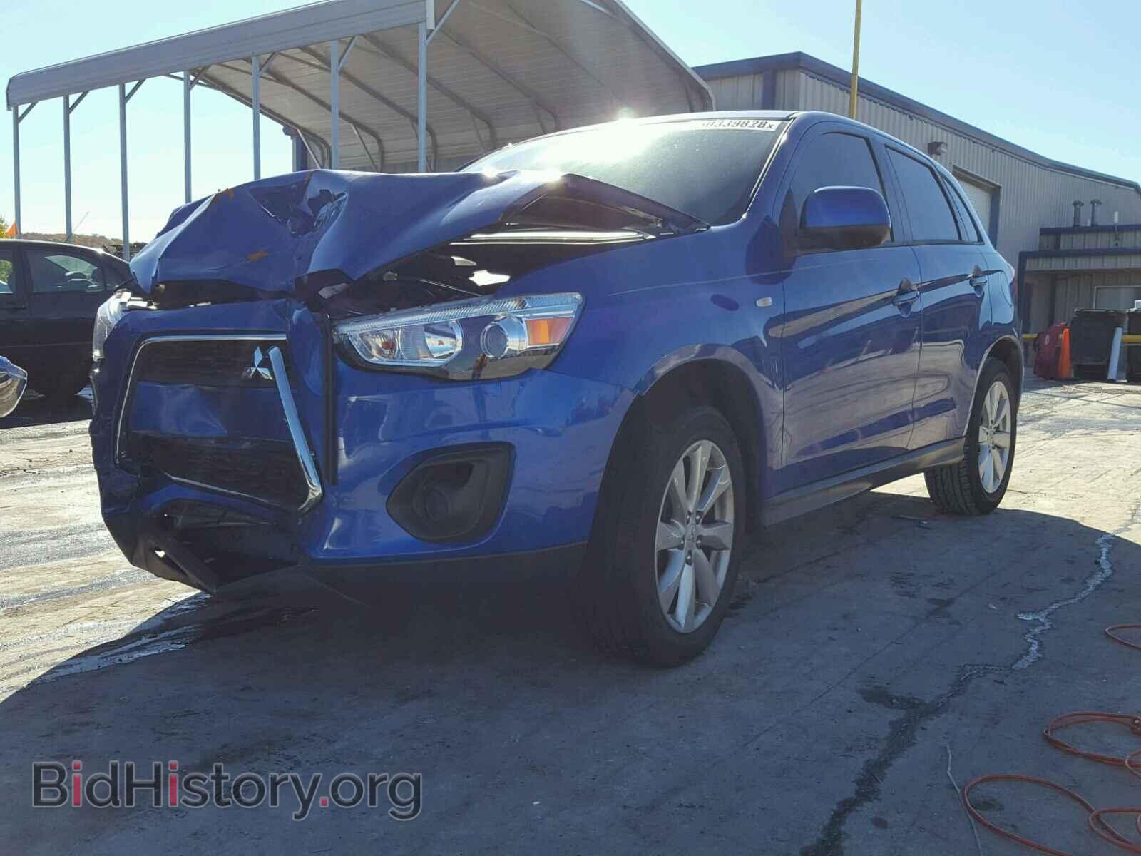 2015 MITSUBISHI OUTLANDER - VIN: 4A4AP3AU3FE049989 - Фото 2