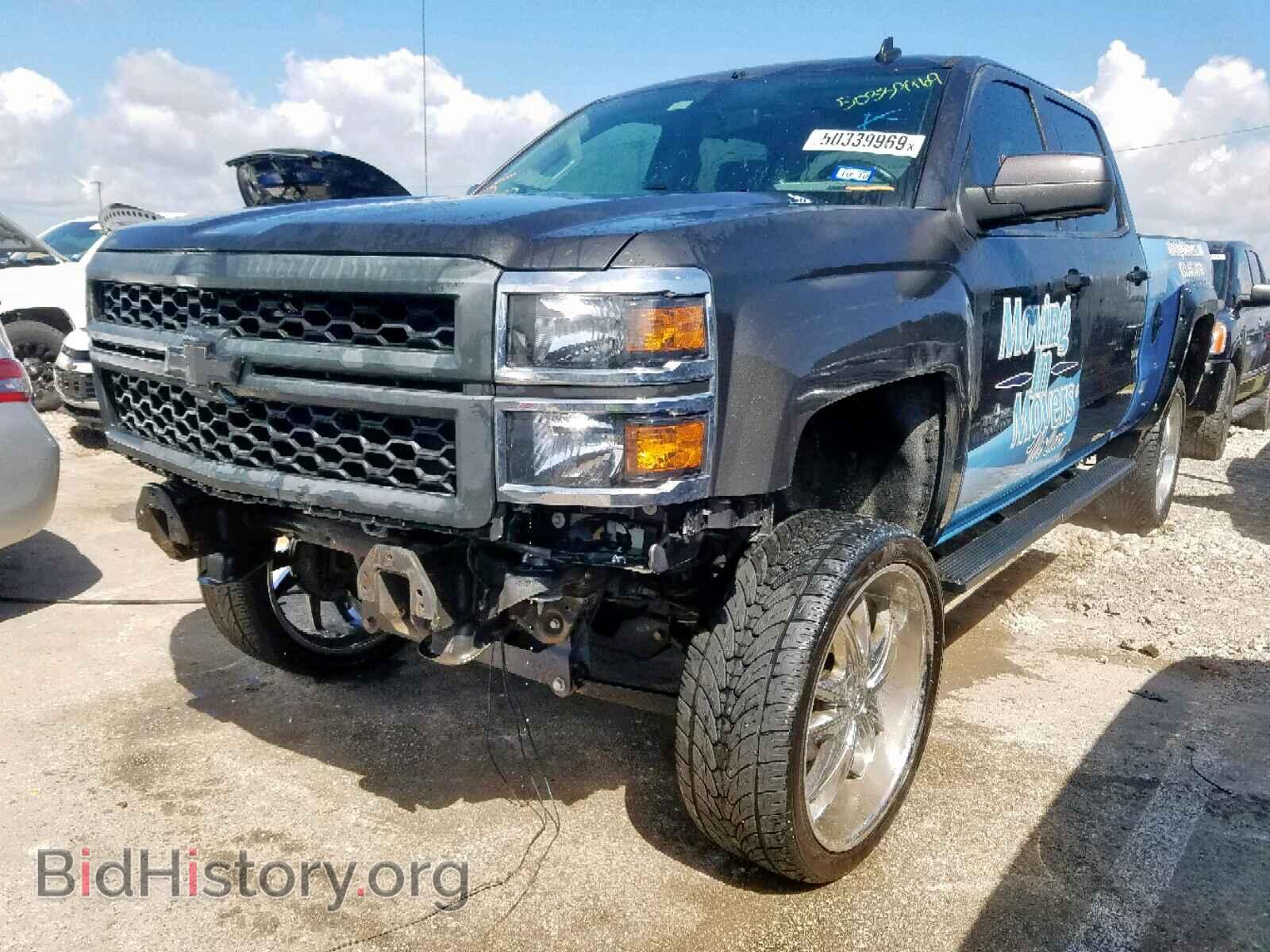 2014 CHEVROLET SILVERADO - VIN: 3GCPCREC8EG134707 - Фото 2