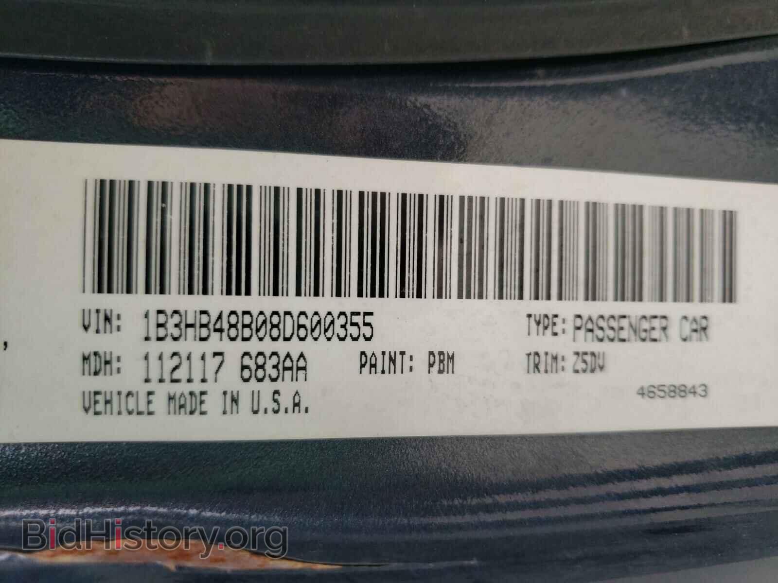 2008 DODGE CALIBER - VIN: 1B3HB48B08D600355 - Photo 10