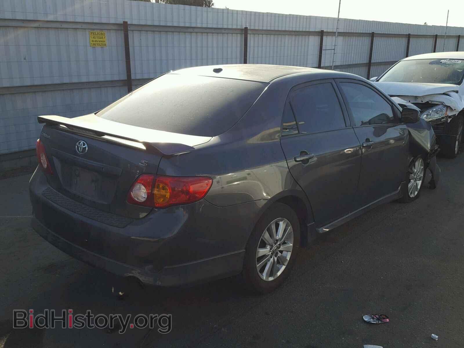 2009 TOYOTA COROLLA BA - VIN: 1NXBU40E99Z020040 - Фото 4