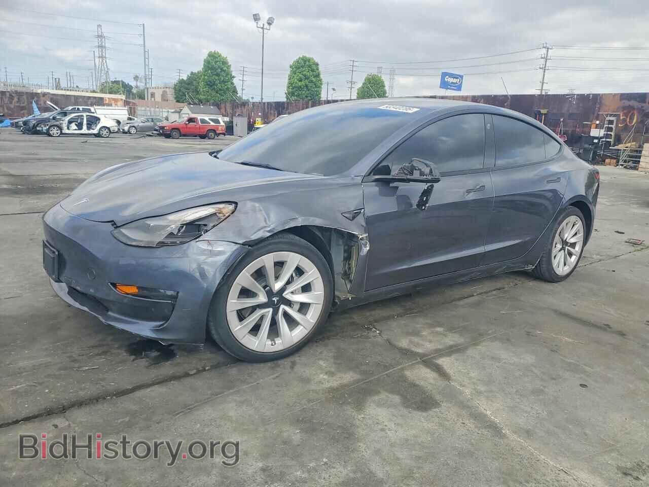 Photo 5YJ3E1EB8NF354985 - TESLA MODEL 3 2022