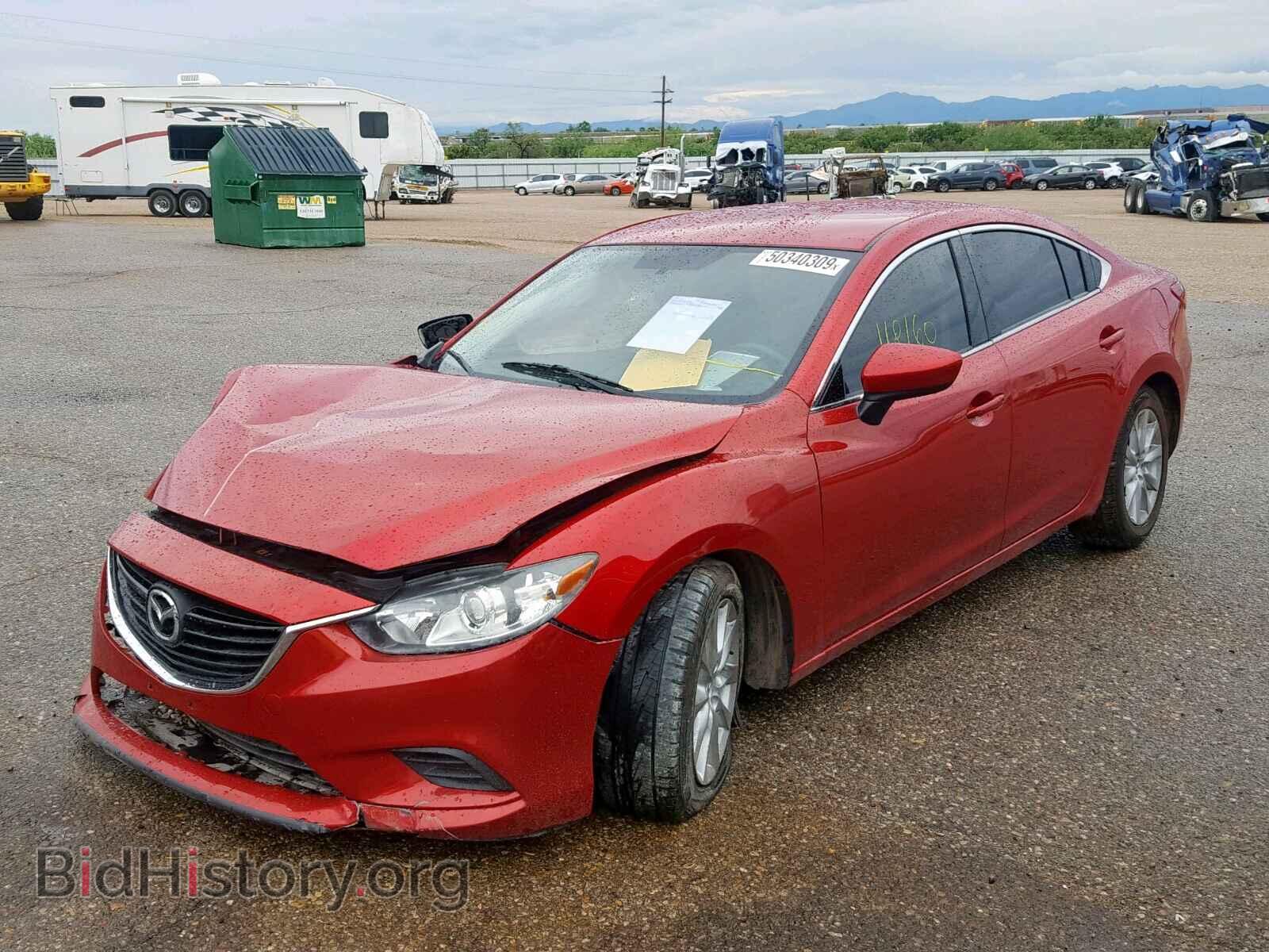 2014 MAZDA 6 - VIN: JM1GJ1U51E1102612 - Фото 2
