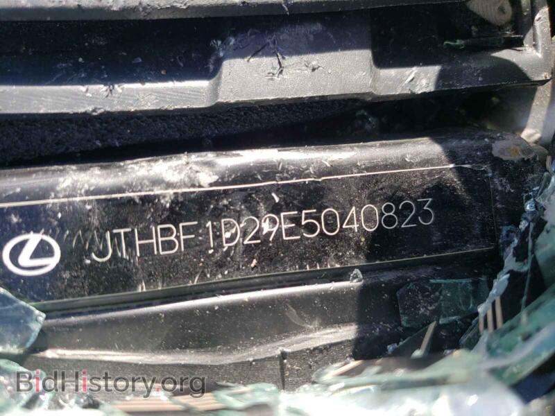 2014 Lexus IS (VIN JTHBF1D29E5040823) — photo 10 of 10