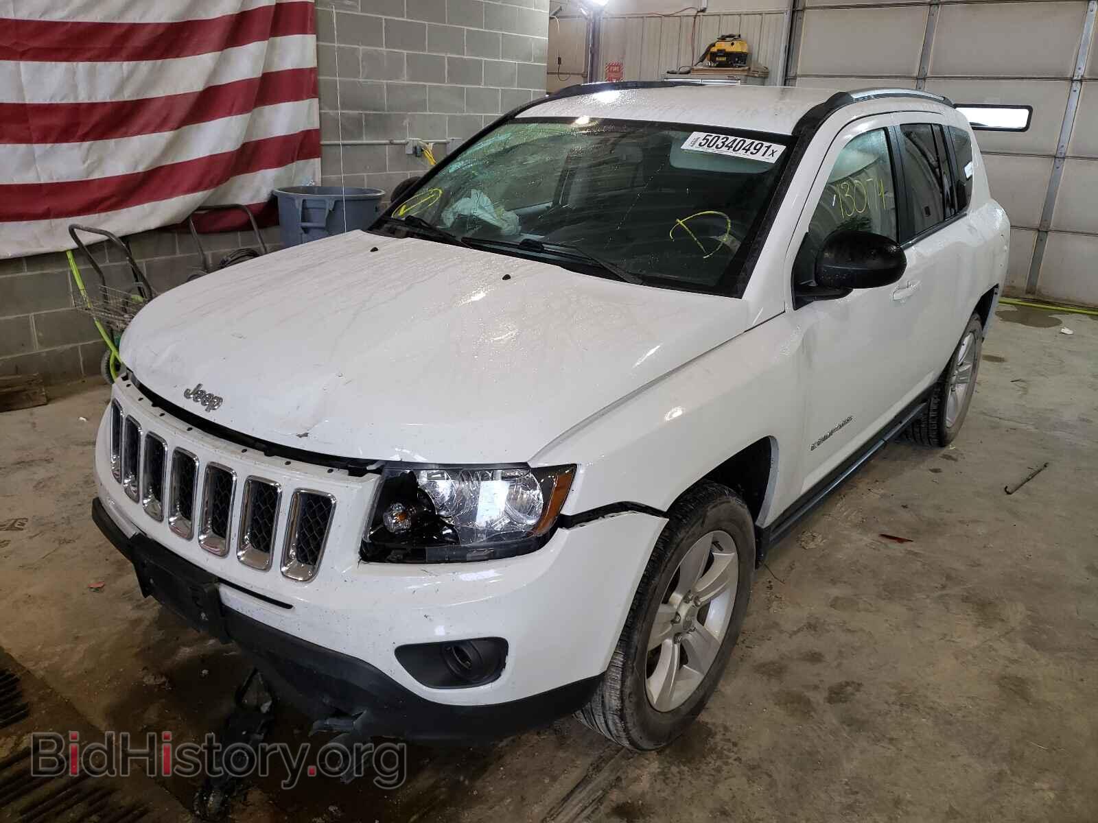 2015 JEEP COMPASS - VIN: 1C4NJDBBXFD395850 - Фото 2