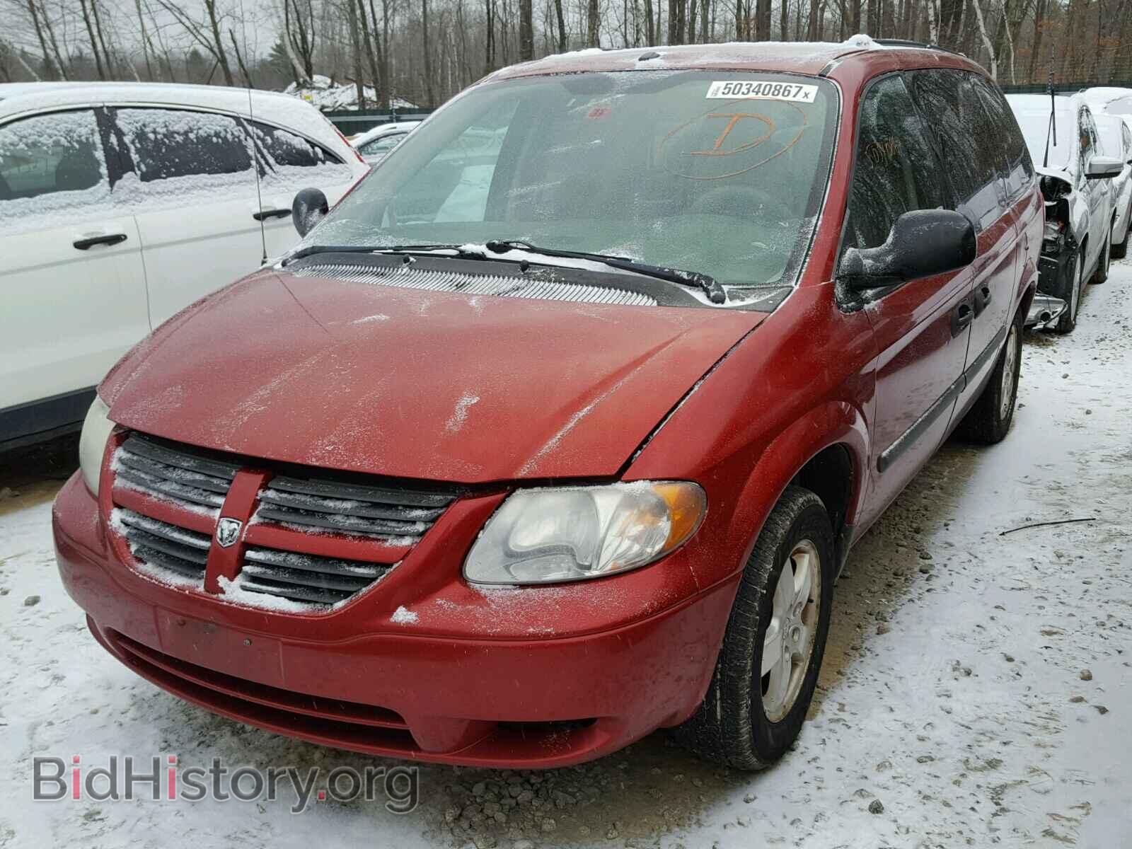 2007 DODGE CARAVAN - VIN: 1D4GP24R47B195147 - Фото 2