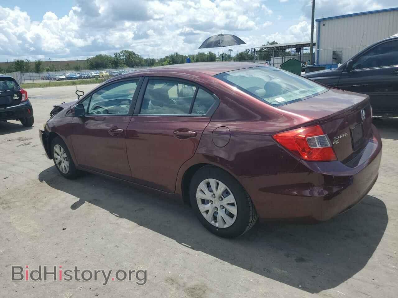 2012 HONDA CIVIC - VIN: 19XFB2F57CE032703 - Фото 2