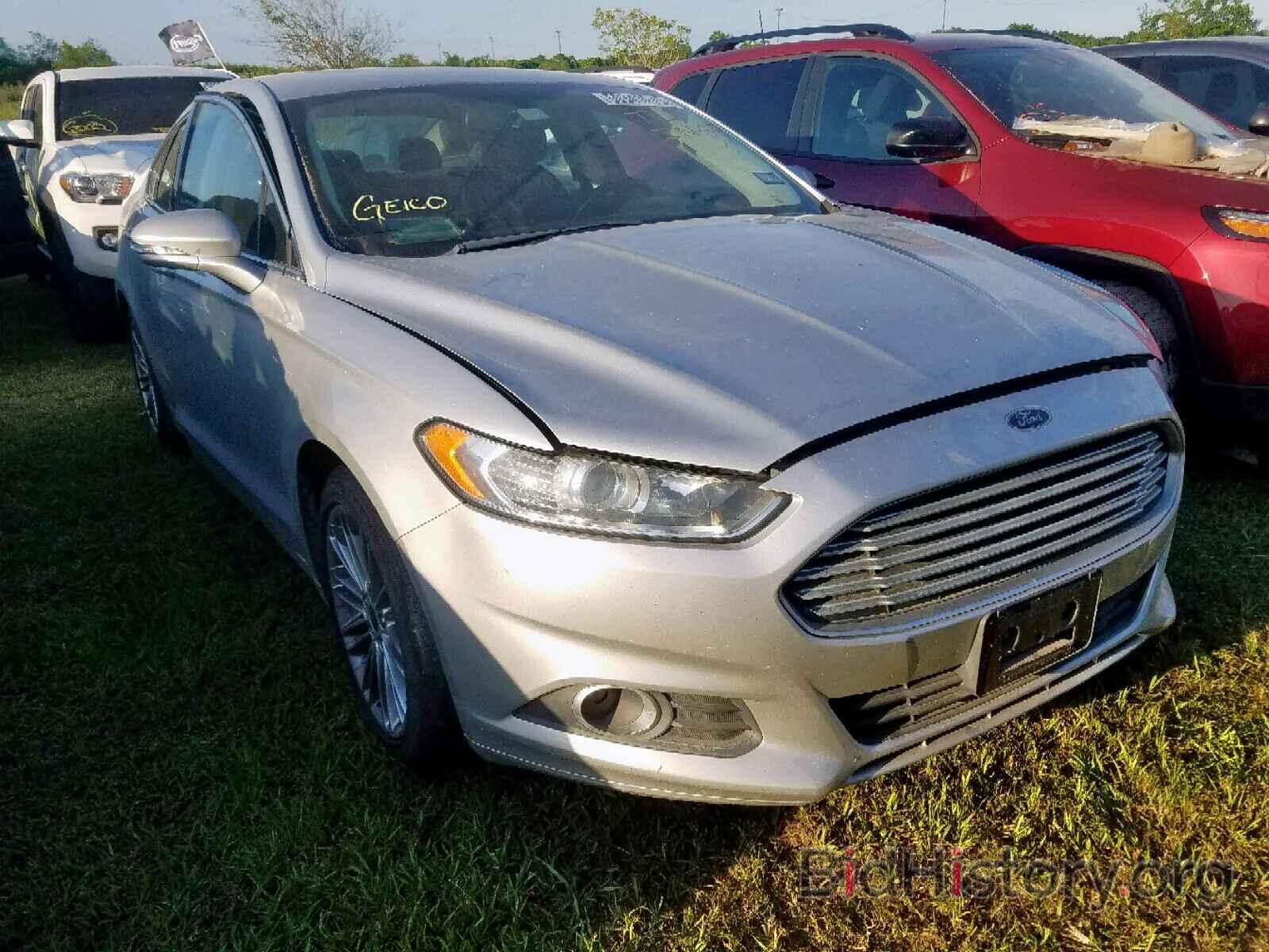 Photo 3FA6P0H98DR216568 - FORD FUSION SE 2013