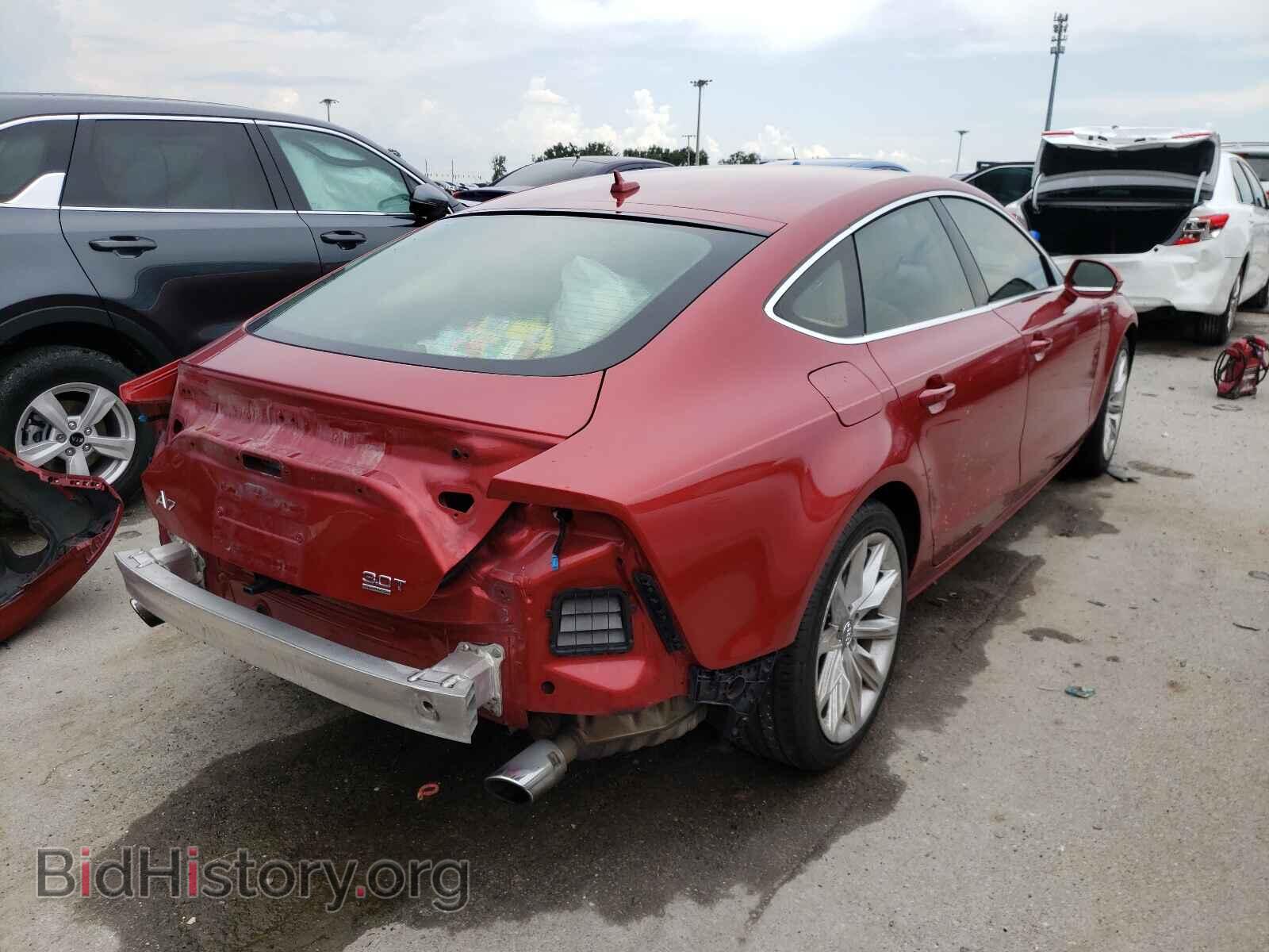2012 AUDI A7 - VIN: WAUYGAFC1CN069306 - Фото 4