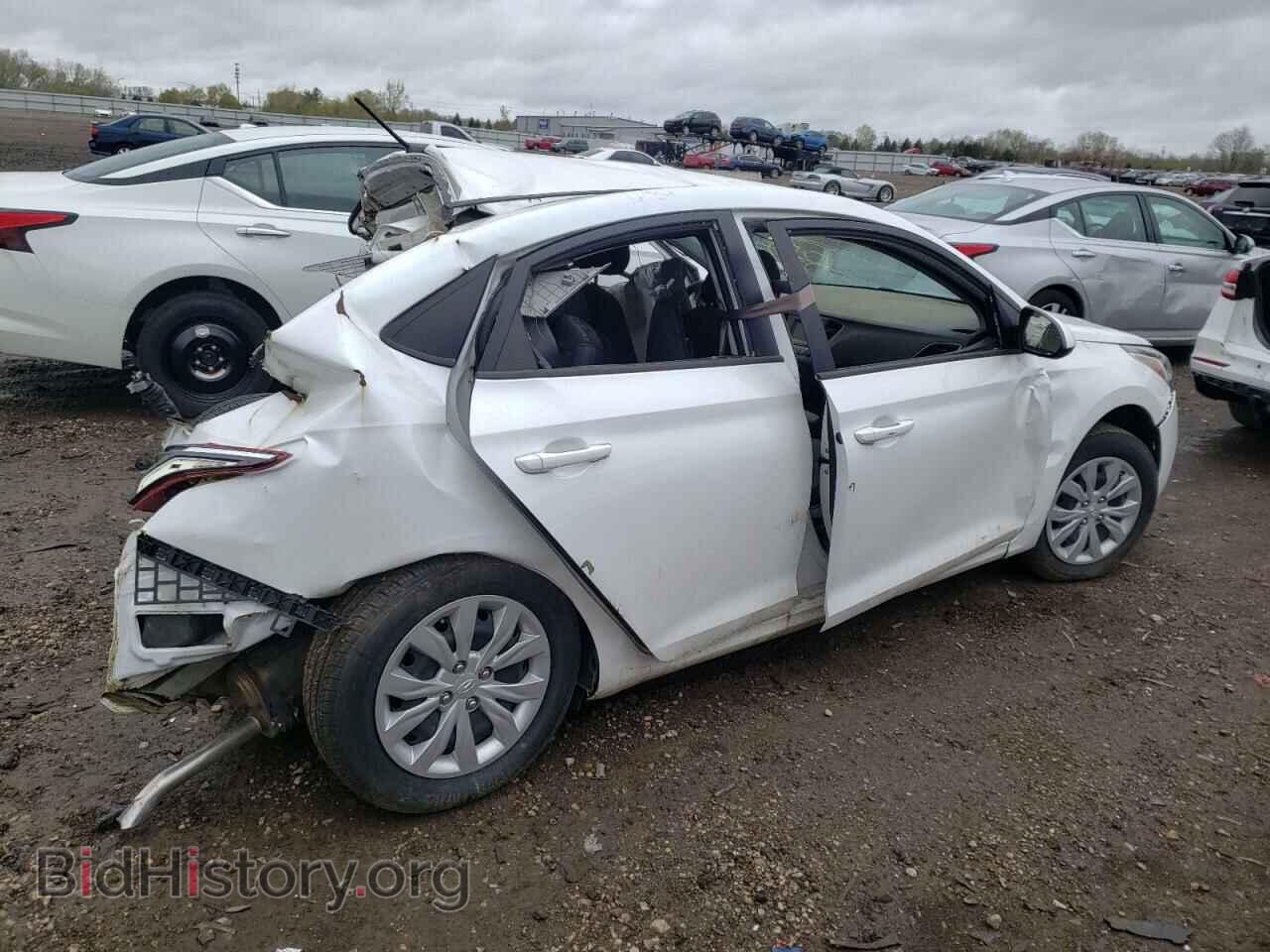 2019 HYUNDAI ACCENT - VIN: 3KPC24A36KE061452 - Фото 3