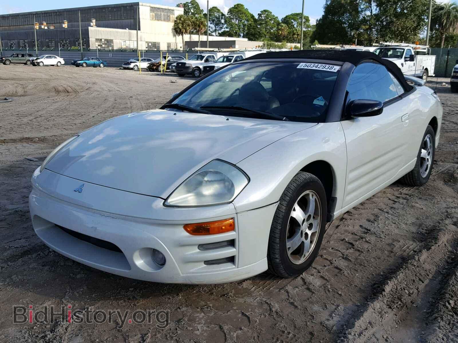 2003 MITSUBISHI ECLIPSE - VIN: 4A3AE45G63E061506 - Фото 2