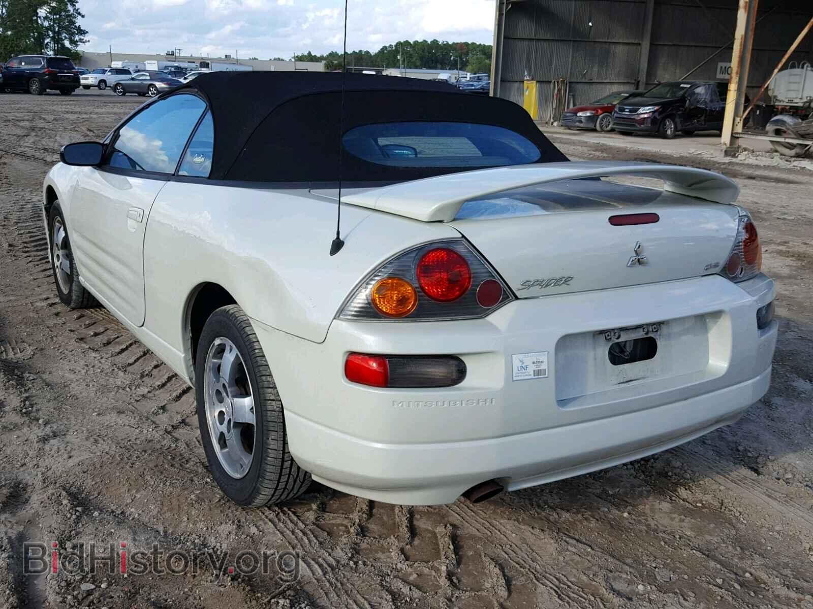 2003 MITSUBISHI ECLIPSE - VIN: 4A3AE45G63E061506 - Фото 3