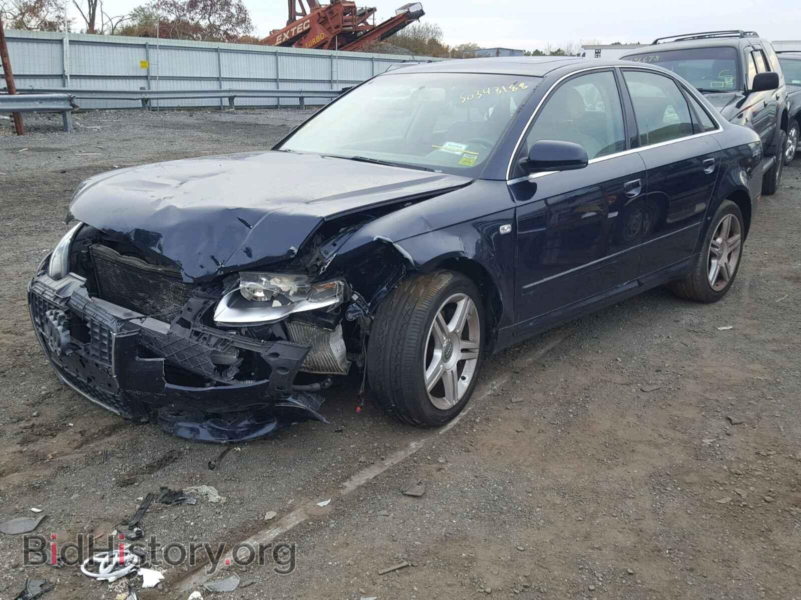 2008 AUDI A4 - VIN: WAUDF78E58A026802 - Фото 2