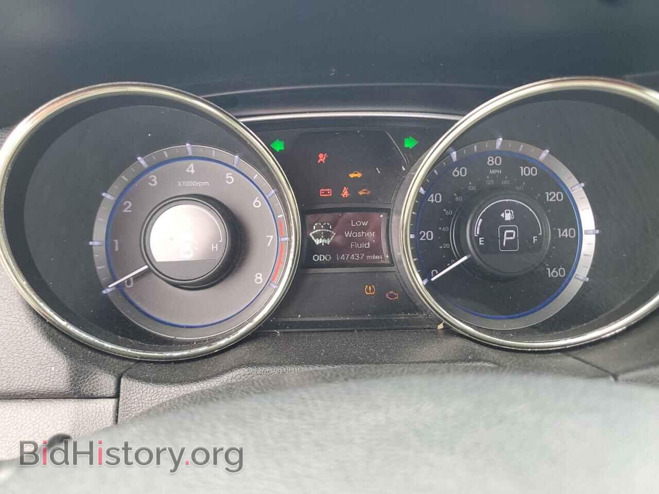 2012 HYUNDAI SONATA - VIN: 5NPEC4AB9CH470457 - Фото 9