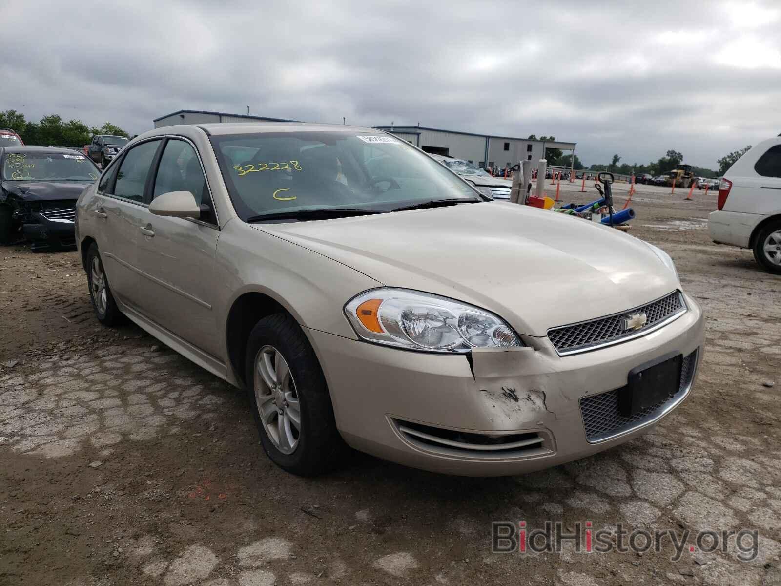 Photo 2G1WF5E32C1322228 - CHEVROLET IMPALA 2012