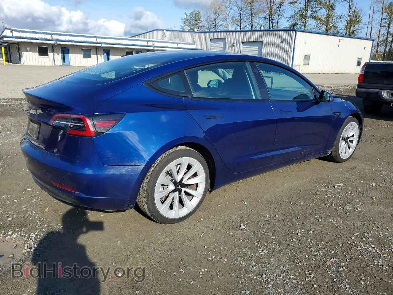 2022 TESLA MODEL 3 - VIN: 5YJ3E1EA7NF371929 - Photo 3