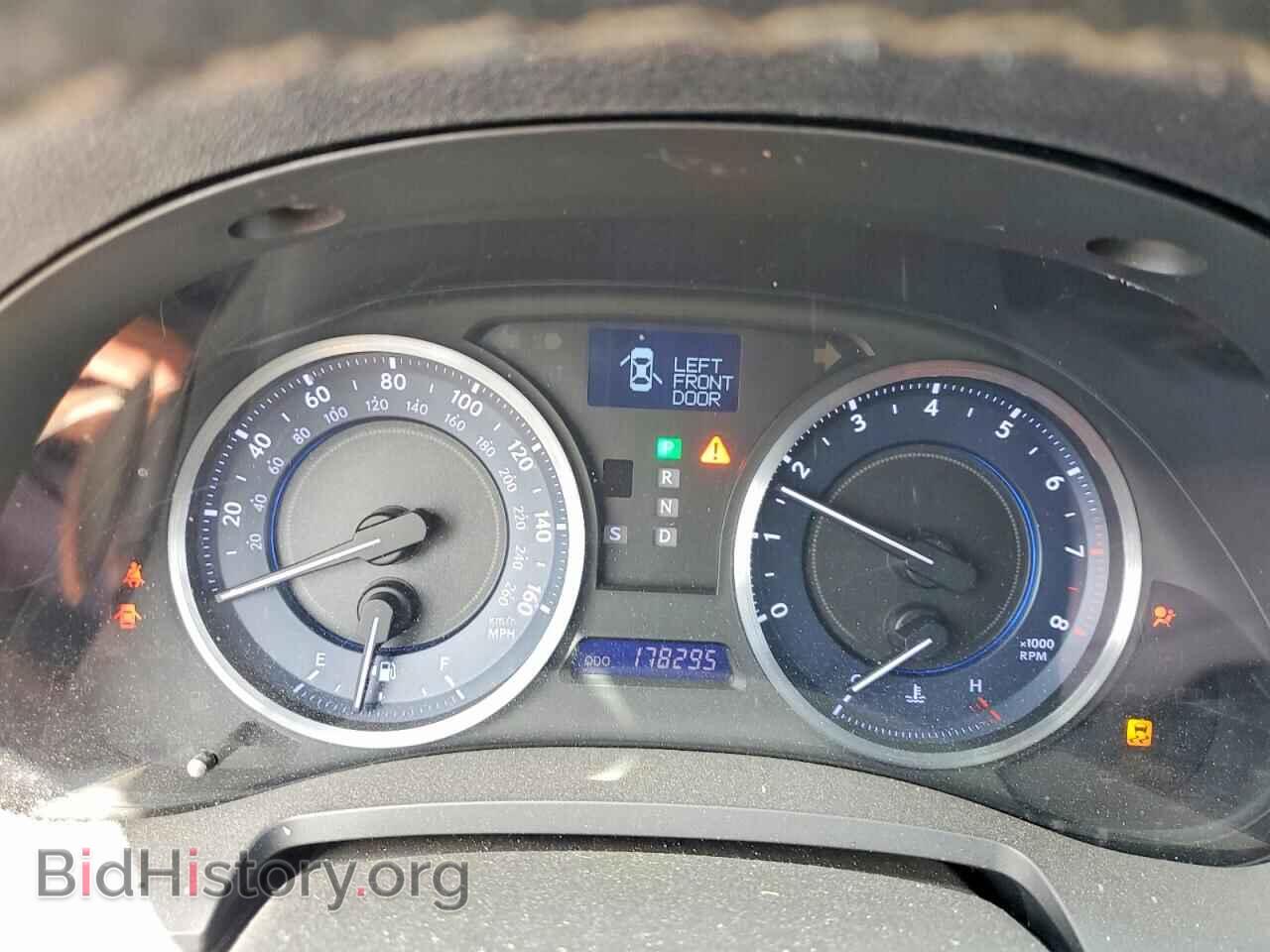2012 LEXUS IS - VIN: JTHBF5C23C5166360 - Фото 9
