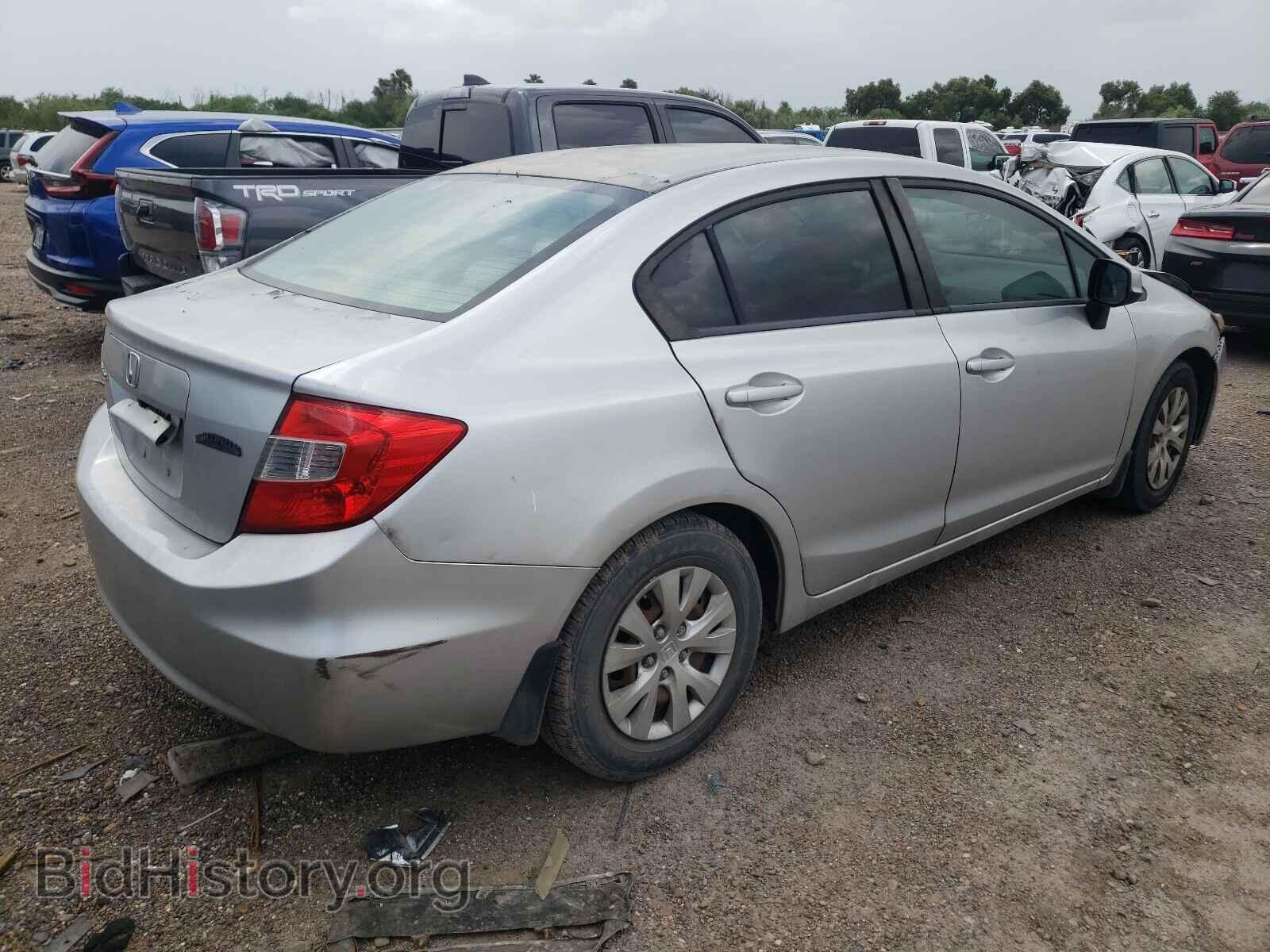 2012 HONDA CIVIC - VIN: 2HGFB2F55CH323495 - Фото 4
