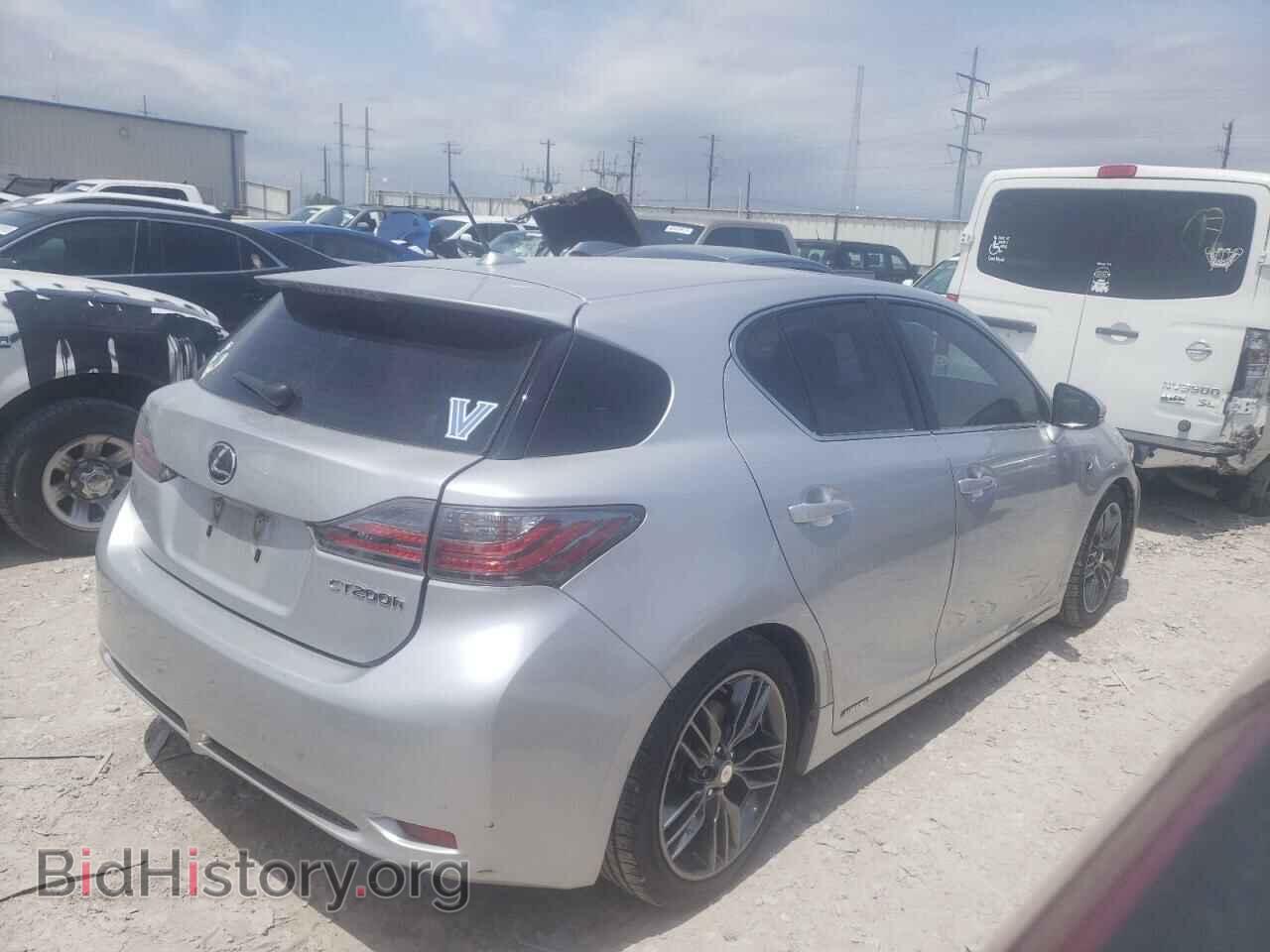 2012 LEXUS CT 200 - VIN: JTHKD5BH0C2054094 - Photo 3