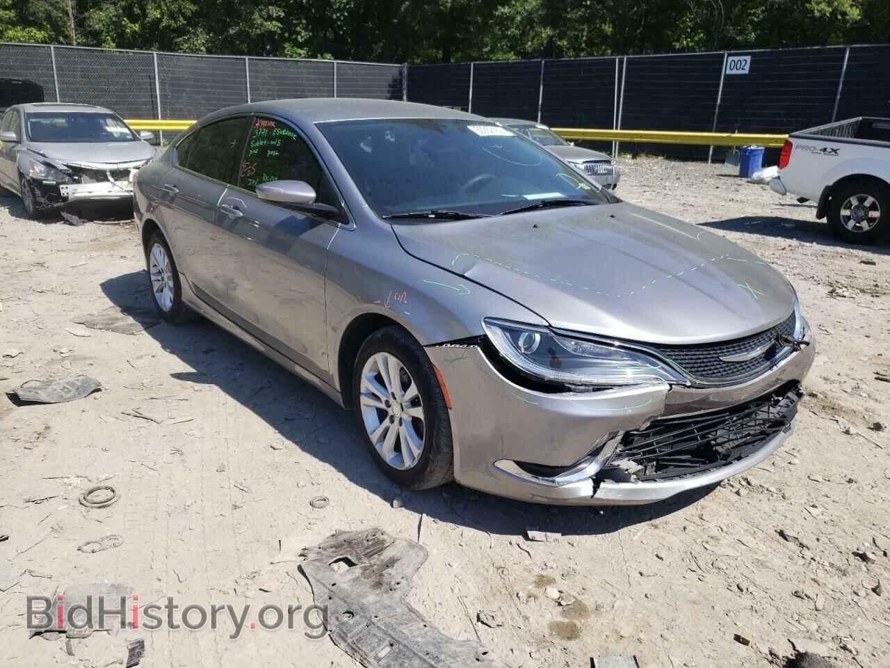 Фотография 1C3CCCAB6GN166109 - CHRYSLER 200 2016
