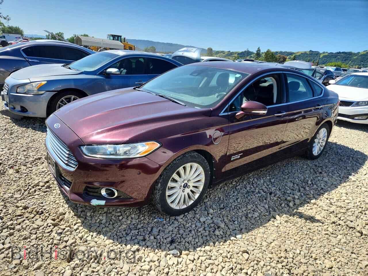 Фотография 3FA6P0SUXDR242568 - FORD FUSION 2013